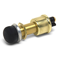 Push-Button Switch with Snap-On Cap